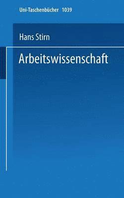 bokomslag Arbeitswissenschaft