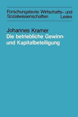 Die betriebliche Gewinn- und Kapitalbeteiligung 1
