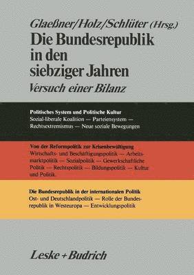 Die Bundesrepublik in den siebziger Jahren
