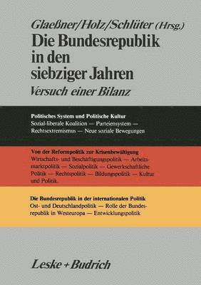 Die Bundesrepublik in den siebziger Jahren 1