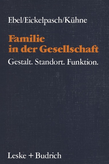 bokomslag Familie in der Gesellschaft