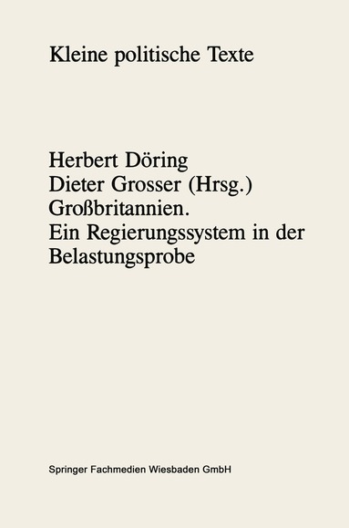 Herbert Döring, Dieter Grosser - Großbritannien, Häftad