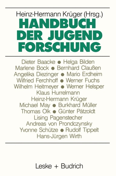 bokomslag Handbuch der Jugendforschung