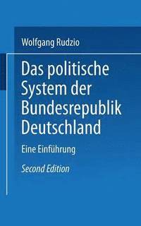 bokomslag Das politische System der Bundesrepublik Deutschland