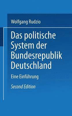 Das politische System der Bundesrepublik Deutschland 1