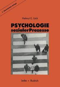 bokomslag Psychologie sozialer Prozesse