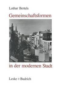 bokomslag Gemeinschaftsformen in der modernen Stadt