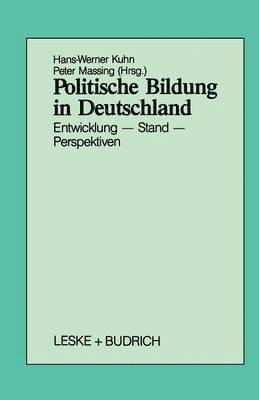 bokomslag Politische Bildung in Deutschland