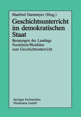 bokomslag Geschichtsunterricht im demokratischen Staat