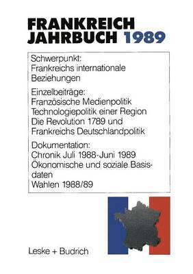 Frankreich-Jahrbuch 1989 1
