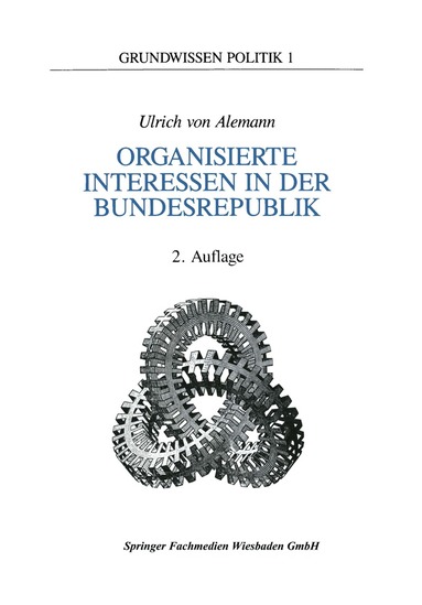 Ulrich Alemann - Organisierte Interessen in der Bundesrepublik Deutschland, Häftad