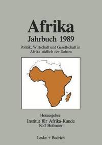 bokomslag Afrika Jahrbuch 1989