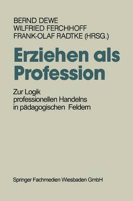 bokomslag Erziehen als Profession