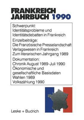 bokomslag Frankreich-Jahrbuch 1990