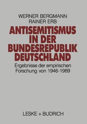 bokomslag Antisemitismus in der Bundesrepublik Deutschland