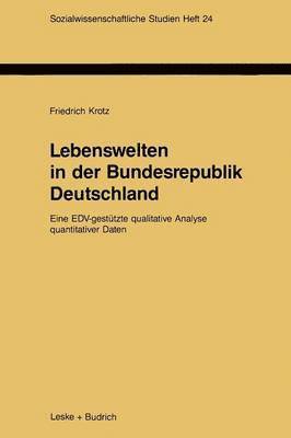 bokomslag Lebenswelten in der Bundesrepublik Deutschland