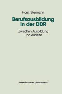 bokomslag Berufsausbildung in der DDR