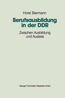 bokomslag Berufsausbildung in der DDR