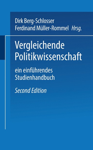 bokomslag Vergleichende Politikwissenschaft