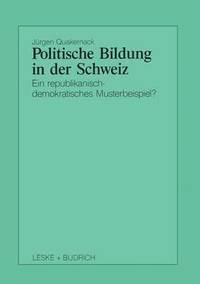 bokomslag Politische Bildung in der Schweiz