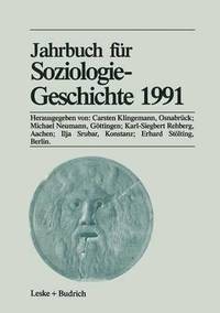 bokomslag Jahrbuch fr Soziologiegeschichte 1991