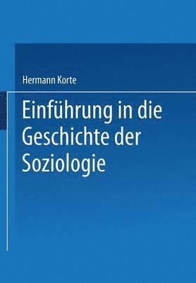 Einfhrung in die Geschichte der Soziologie 1