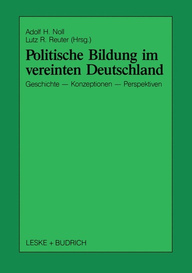 bokomslag Politische Bildung im vereinten Deutschland