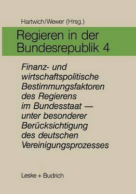 bokomslag Regieren in der Bundesrepublik IV