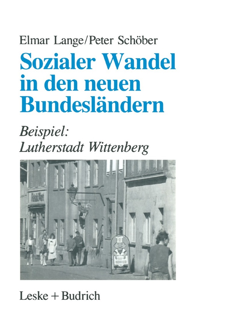Elmar Lange, Peter Schöber - Sozialer Wandel in den neuen Bundesländern, Häftad