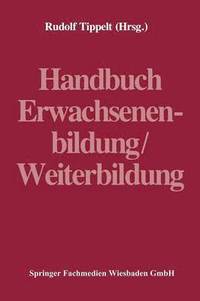 bokomslag Handbuch Erwachsenenbildung/Weiterbildung