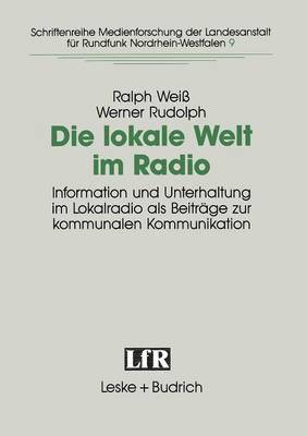 bokomslag Die lokale Welt im Radio