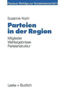 bokomslag Parteien in der Region