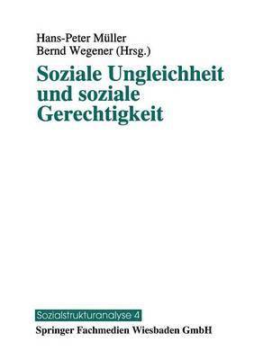 bokomslag Soziale Ungleichheit und soziale Gerechtigkeit