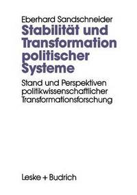 bokomslag Stabilitt und Transformation politischer Systeme