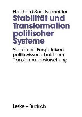 Stabilitt und Transformation politischer Systeme 1