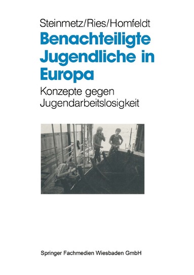 bokomslag Benachteiligte Jugendliche in Europa