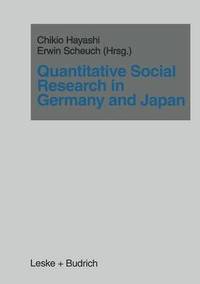 bokomslag Quantitative Social Research in Germany and Japan
