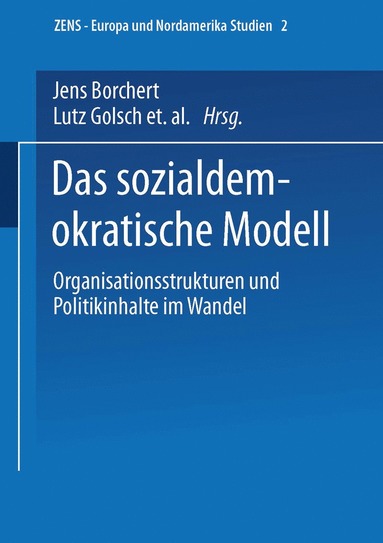 bokomslag Das sozialdemokratische Modell