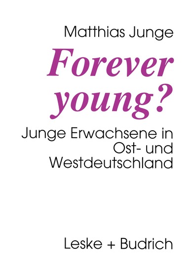 Matthias Junge - Forever young?, Häftad