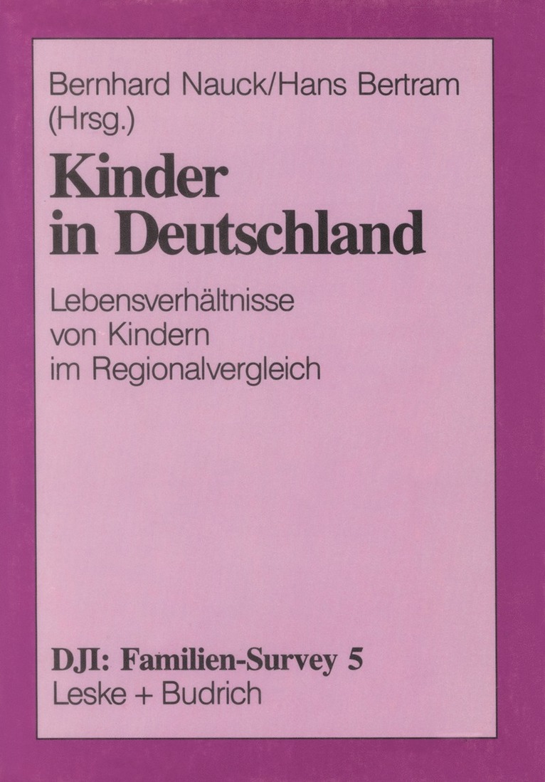 Bernhard Nauck, Hans Bertram - Kinder in Deutschland, Häftad