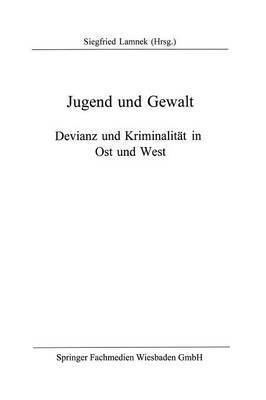 bokomslag Jugend und Gewalt