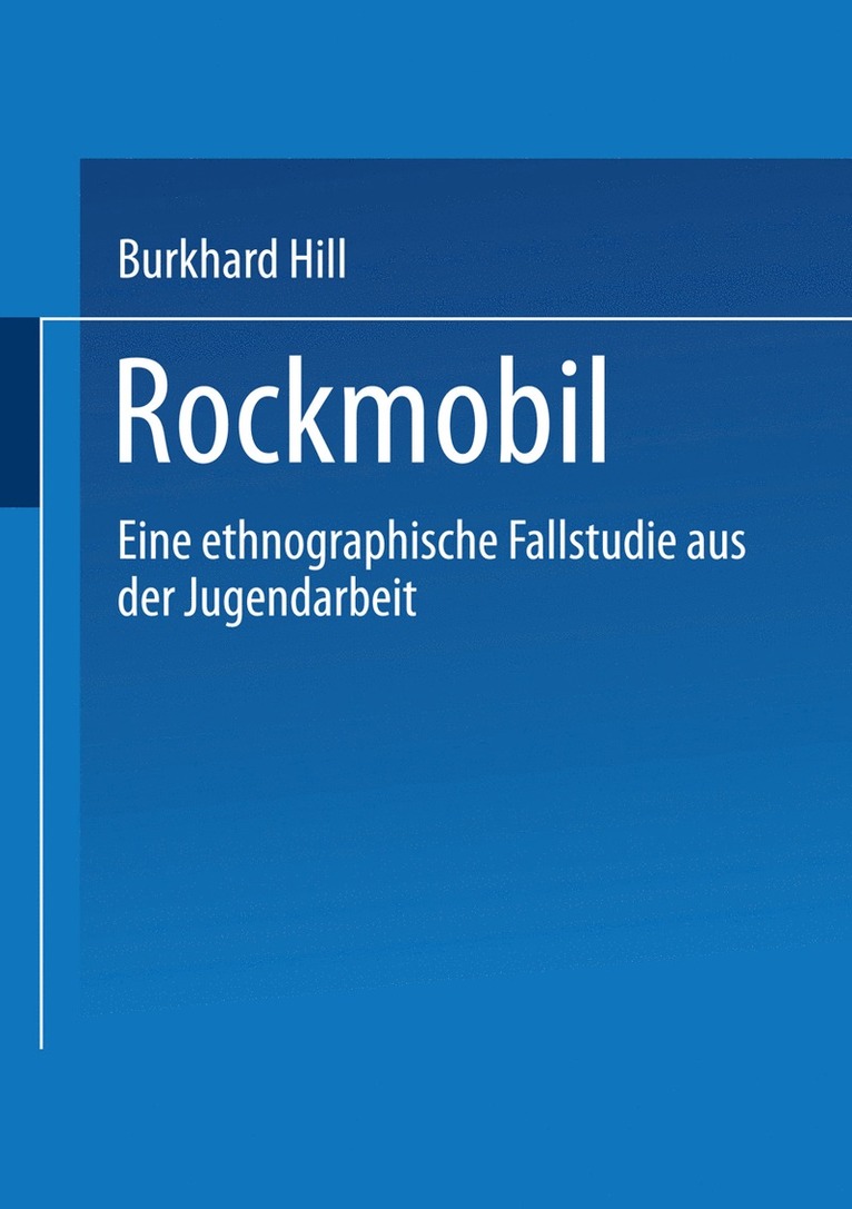 Burkhard Hill - „Rockmobil“, Häftad