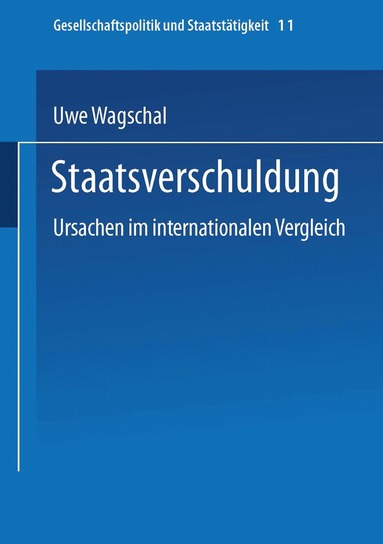 bokomslag Staatsverschuldung