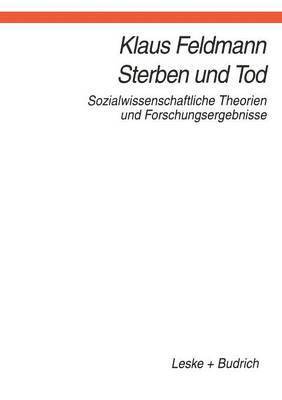 bokomslag Sterben und Tod