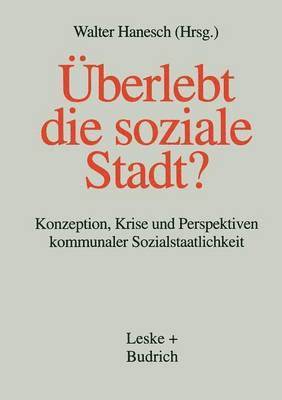 bokomslag berlebt die soziale Stadt?