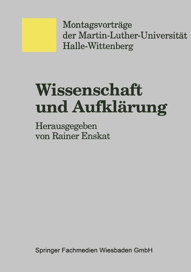 Rainer Enskat - Wissenschaft und Aufklärung, Häftad