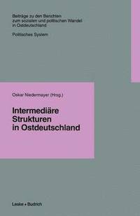 bokomslag Intermedire Strukturen in Ostdeutschland