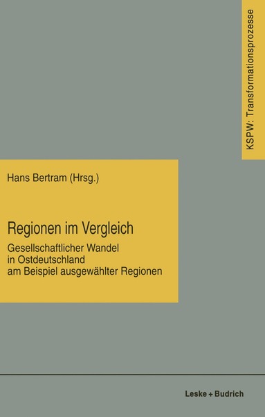 bokomslag Regionen im Vergleich