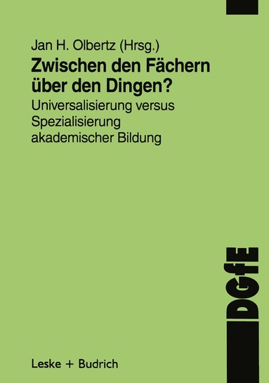 Jan-H. Olbertz - Zwischen den Fächern — über den Dingen?, Häftad