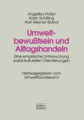 bokomslag Umweltbewußtsein und Alltagshandeln
